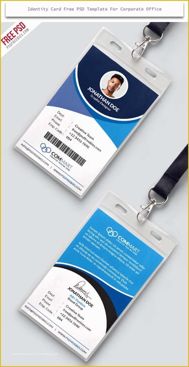 Id Card Design Template Free Download Of 30 Creative Id Card Design Examples with Free Download