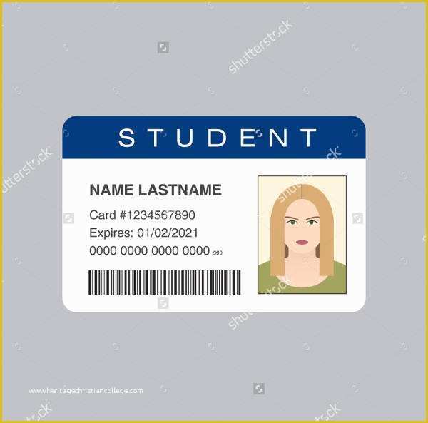 Id Card Design Template Free Download Of 38 Id Card Templates Psd Eps Png