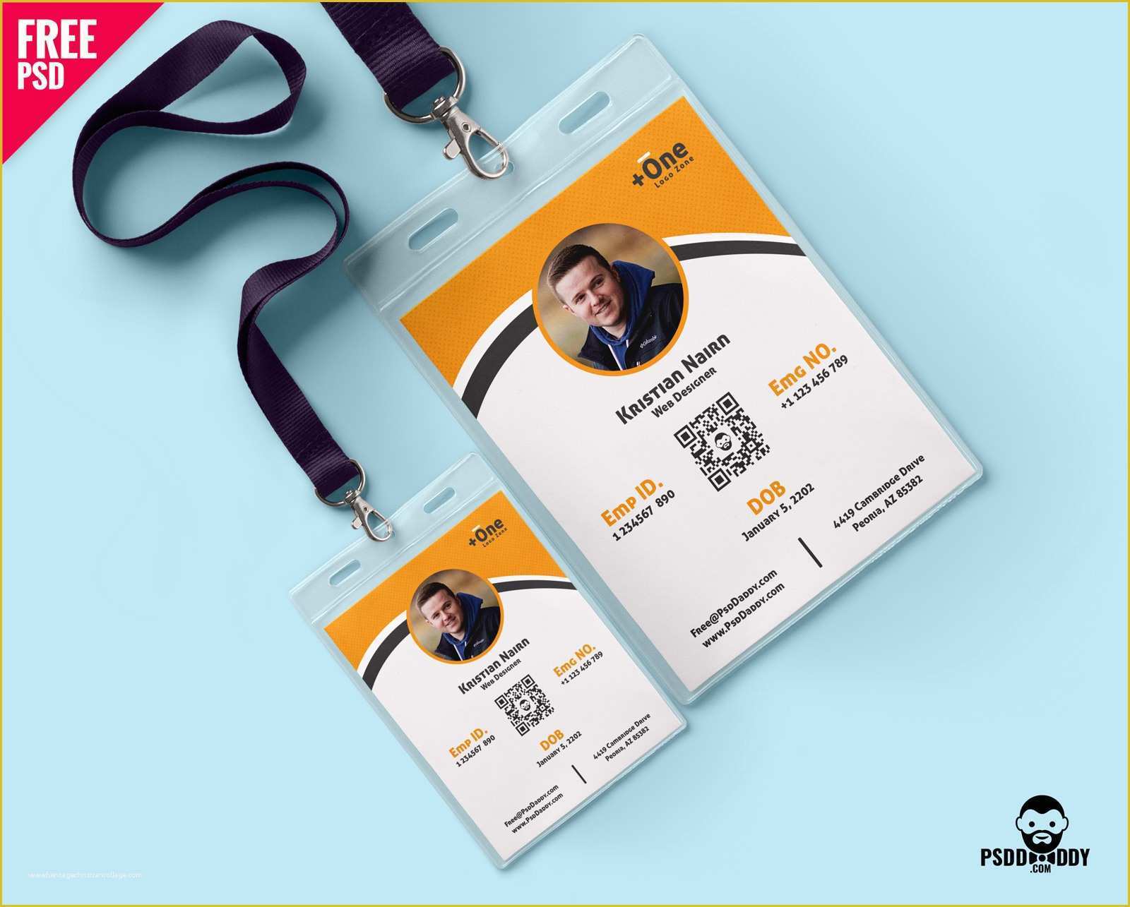Id Card Design Template Free Download Of Id Card Template Psd Free Download Beautiful Template
