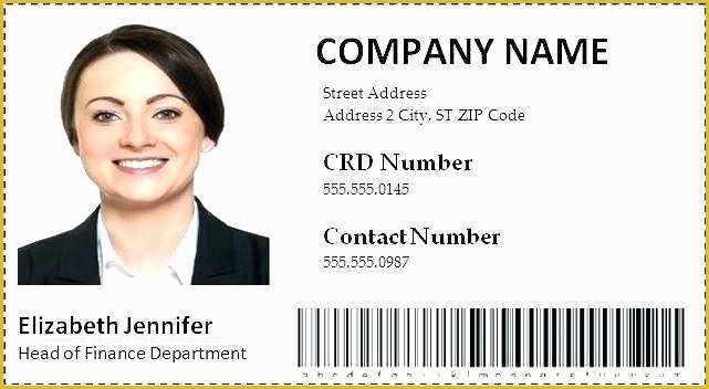 Id Card Design Template Free Download Of Id Card Template Shop Id Card Templates Free Sample