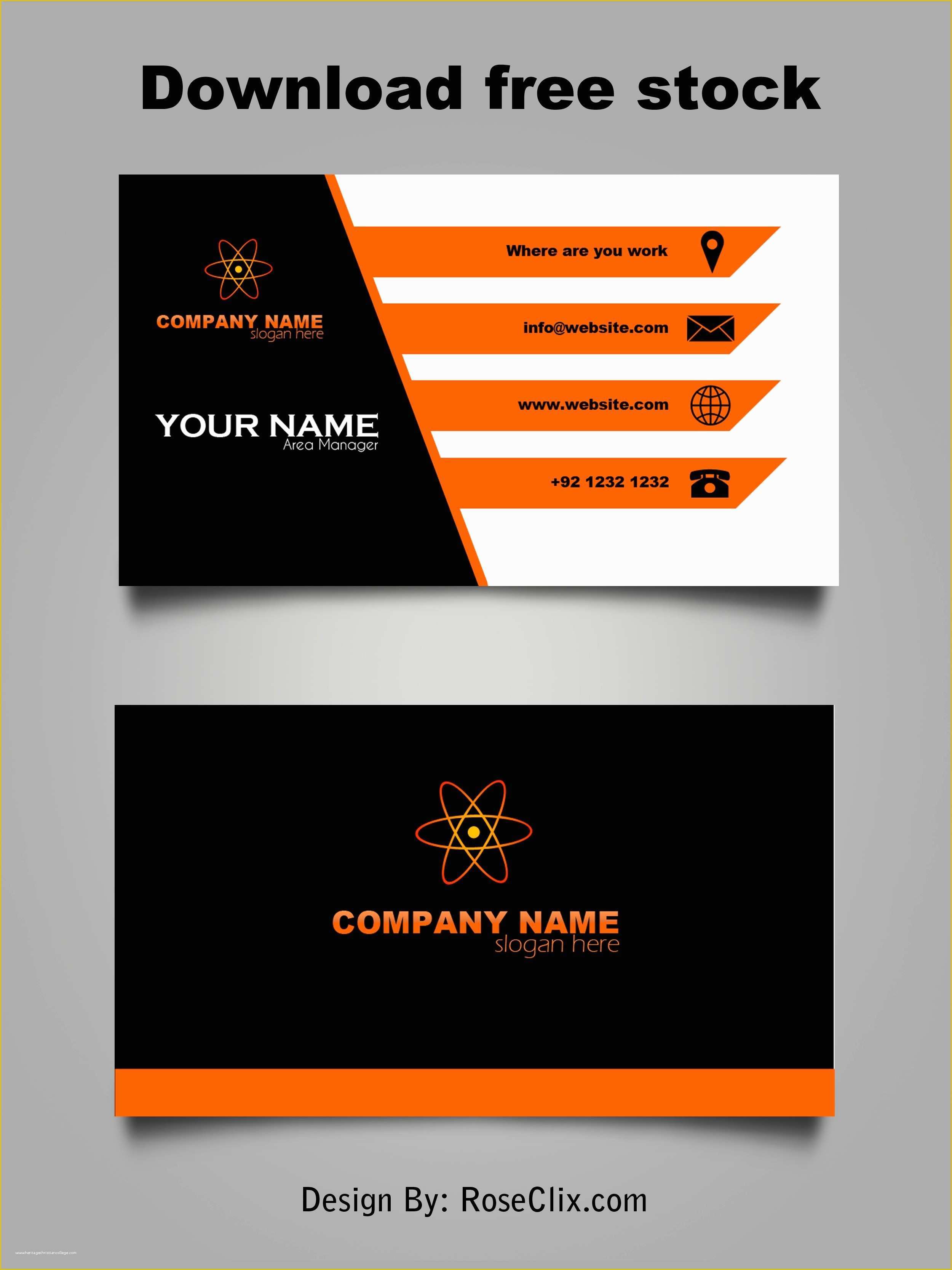 Id Card Design Template Free Download Of Letterhead Design Templates Shop Best Id Card Design