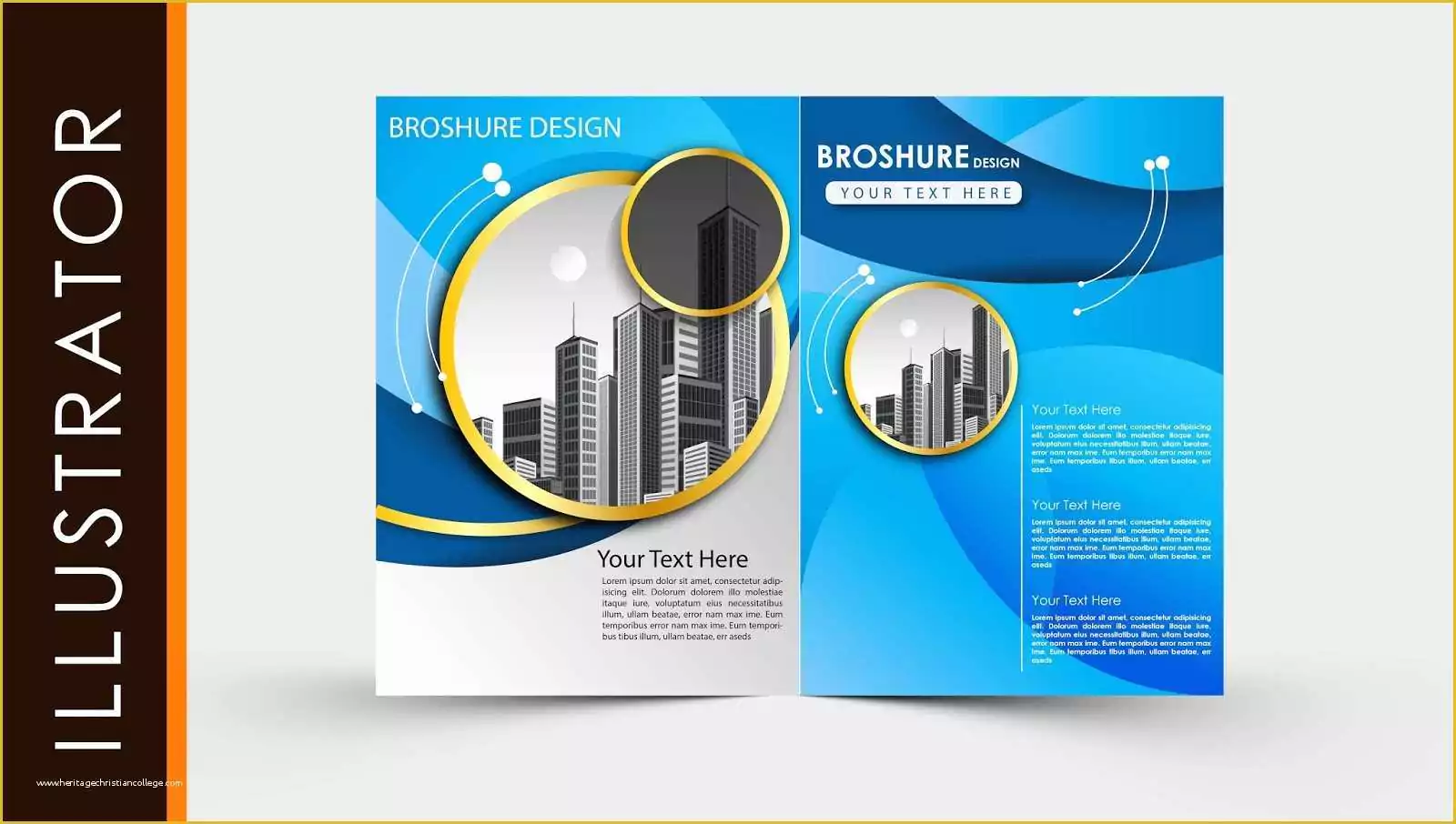 Illustrator Free Templates Download Of Free Download Adobe Illustrator Template Brochure Two Fold