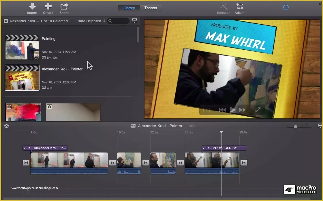 iMovie Templates Free Of 10 Popular iMovie themes for Mac Users In 2018