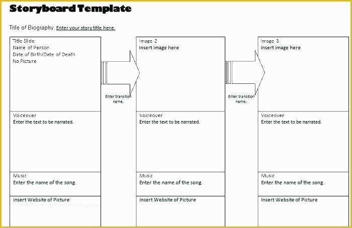 iMovie Templates Free Of Blank Storyboard Templates Blank Storyboard Template Word