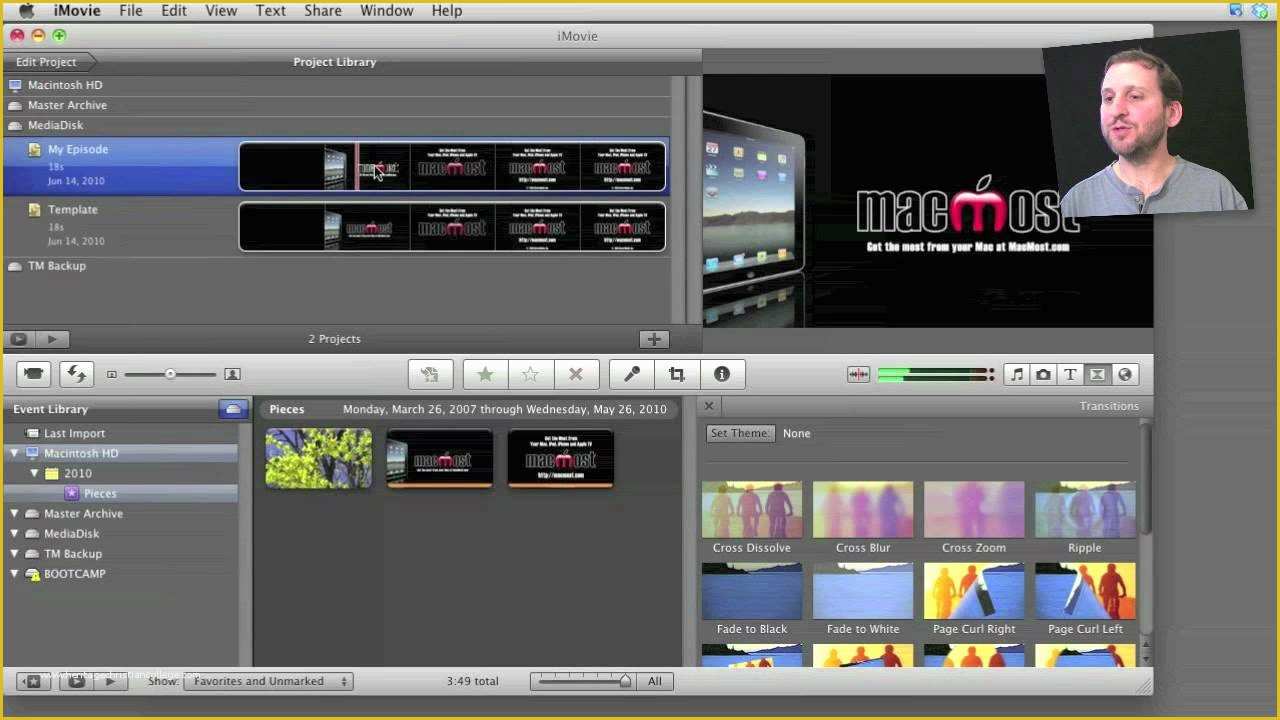 iMovie Templates Free Of Creating iMovie Templates Macmost now 427