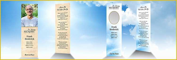 In Loving Memory Bookmark Template Free Of Memorial Bookmarks Archives Memorial Printers