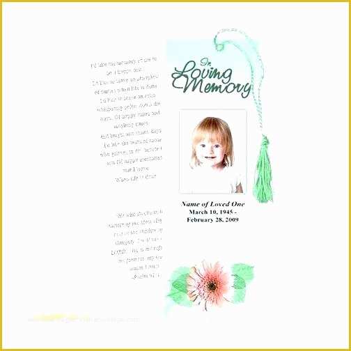 In Loving Memory Bookmark Template Free Of Memorial Bookmarks Template Free Memorial Cards Template