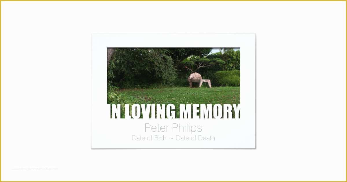 In Loving Memory Template Free Of In Loving Memory Template 10 Celebration Of Life Card