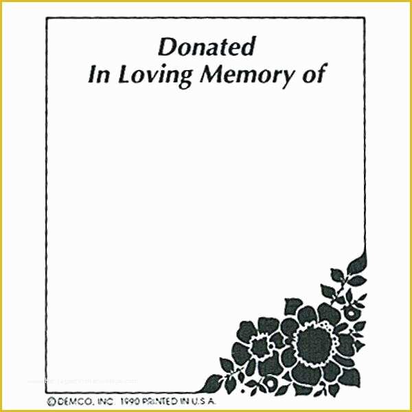 in loving memory template free download