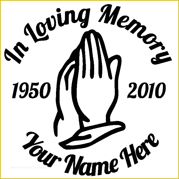 In Loving Memory Template Free Of In Memory Of Clipart Clipground