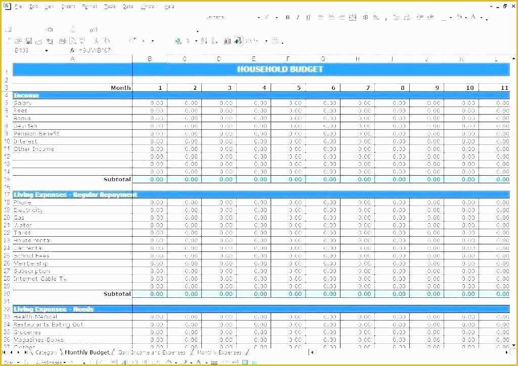 Income and Expenditure Template Excel Free Of Expenditure Sheet Template Simple Spreadsheet for In E