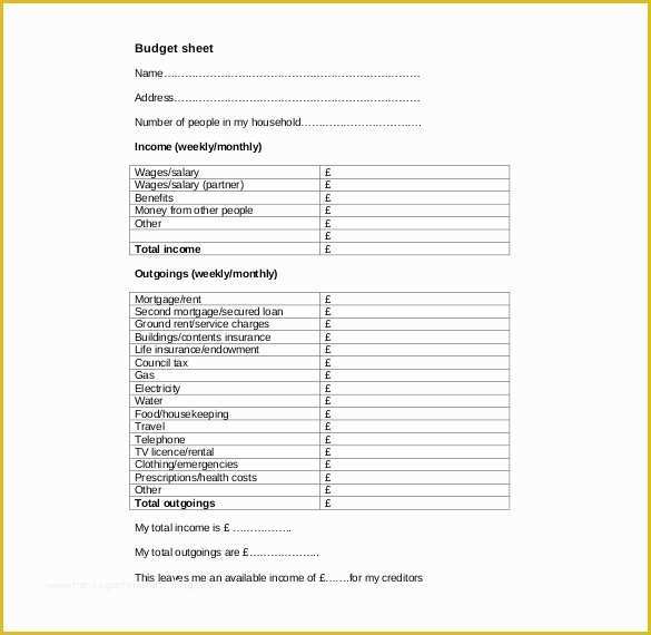 Income and Expenditure Template Excel Free Of In E and Expenditure form Template Expenditure Bud