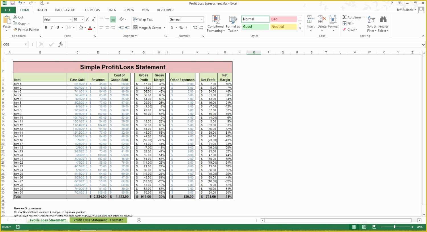 Income and Expenditure Template Excel Free Of In E and Expenditure Template Excel Free