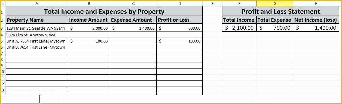 Income and Expenditure Template Excel Free Of In E Expense Template Simple Personal In E and