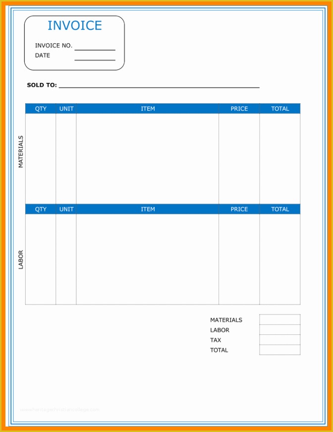 Independent Contractor Invoice Template Free Of 5 Independent Contractor Invoice Template Free