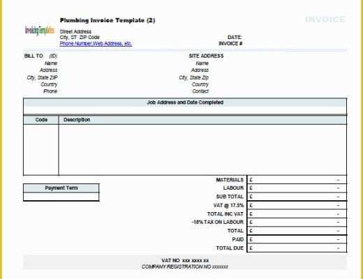 Independent Contractor Invoice Template Free Of Free Contractor Invoice Templates