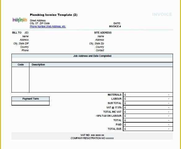 Independent Contractor Invoice Template Free Of Free Contractor Invoice Templates