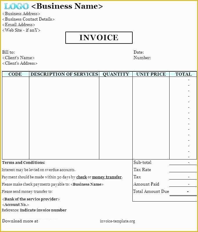 Independent Contractor Invoice Template Free Of Independent Contractor Invoice Template 50 New Free Sample