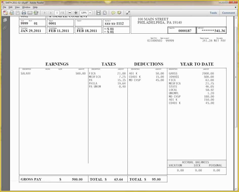 Independent Contractor Pay Stub Template Free Of Independent Contractor Pay Stub Template format 1099 Word