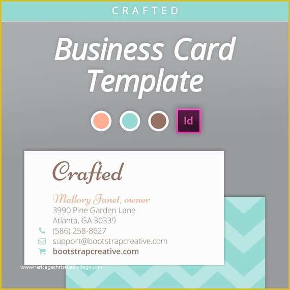 Indesign Business Card Template Free Of Items Similar to Business Card Download Business Cards