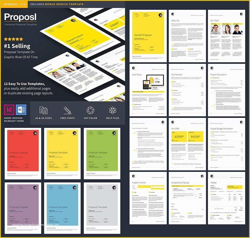 Indesign Business Proposal Templates Free Of 20 Best Business Proposal Templates Ideas for New Client