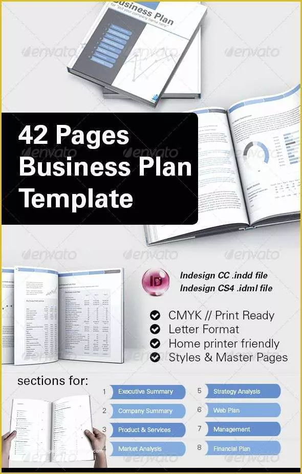 Indesign Business Proposal Templates Free Of 42 Business Plan Template for Indesign