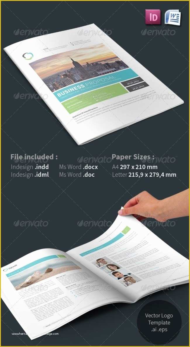 Indesign Business Proposal Templates Free Of 48 Best Business Proposal Templates In Indesign Psd & Ms