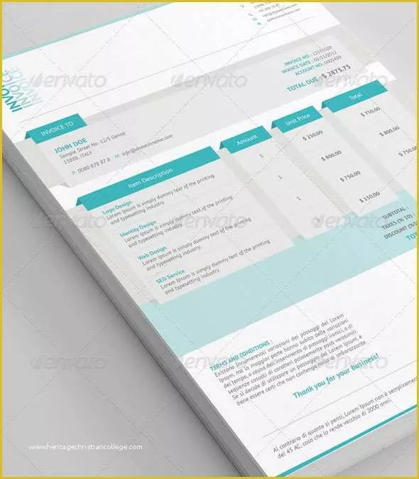 Indesign Business Proposal Templates Free Of Best Invoice &amp; Proposal Templates Indesign