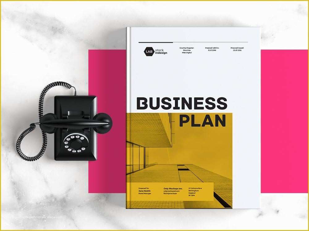 Indesign Business Proposal Templates Free Of Business Plan Template