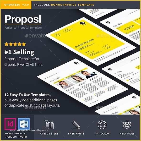Indesign Business Proposal Templates Free Of Indesign Business Proposal Template Free Proposal