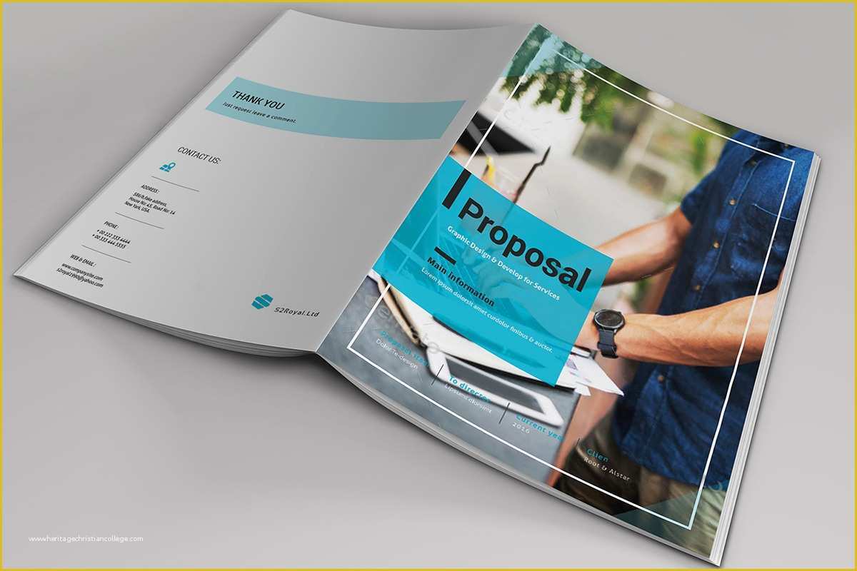 Indesign Business Proposal Templates Free Of Indesign Business Proposal Template On Behance