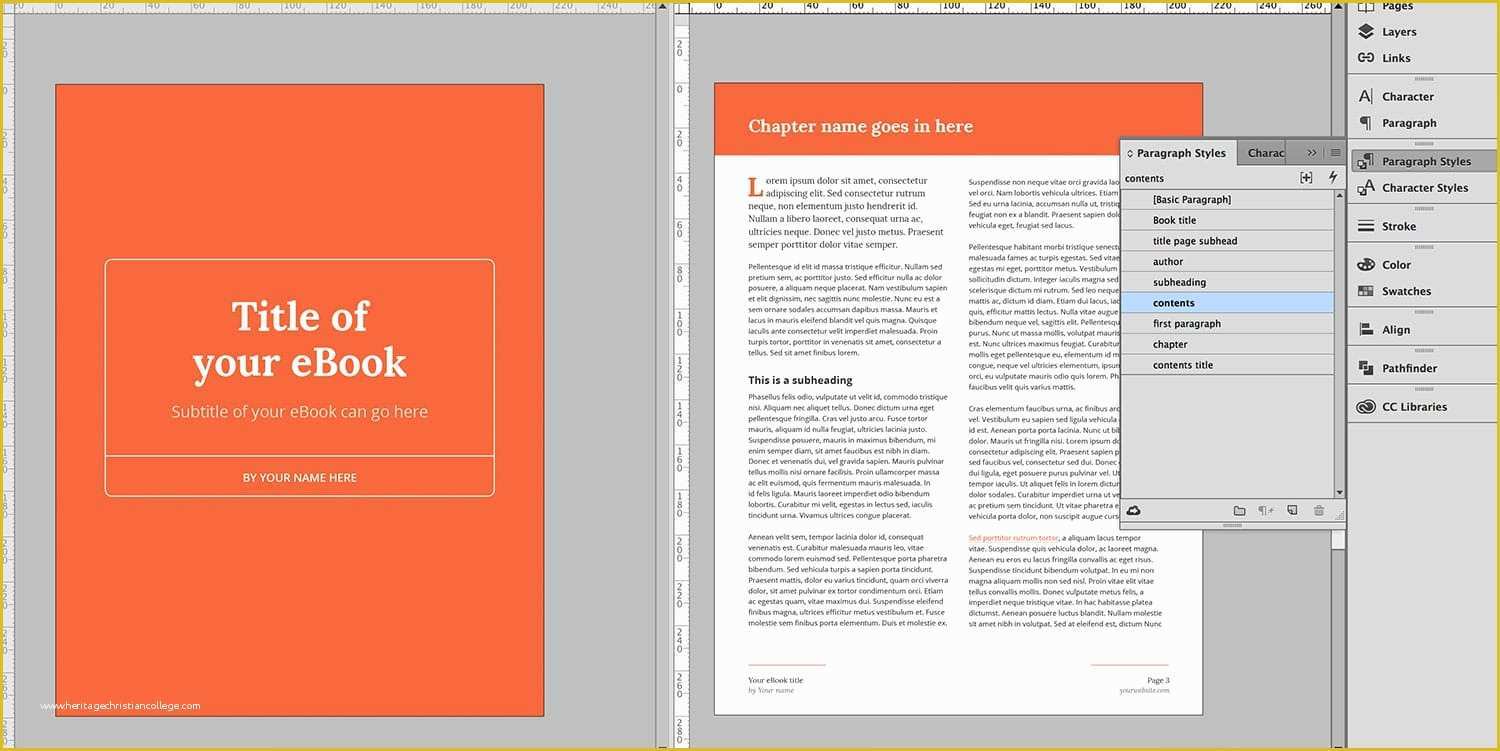 40 Indesign Ebook Template Free Download