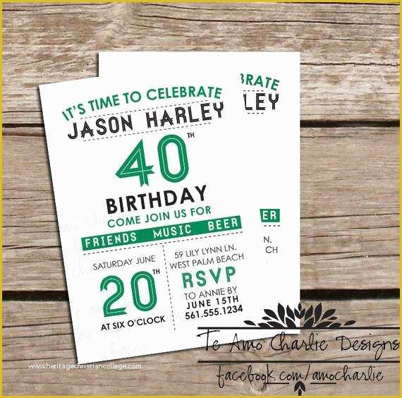 Indesign Invitation Template Free Of 40th Birthday Ideas Birthday Invitation Templates Indesign