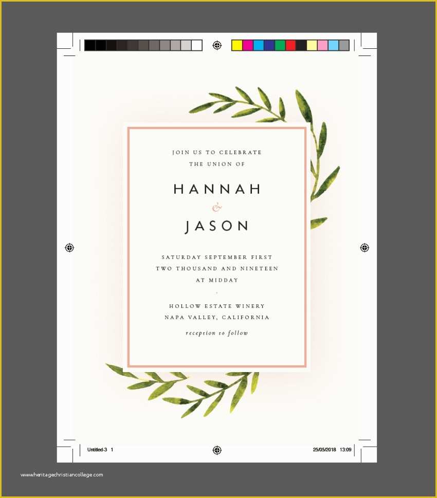 Indesign Invitation Template Free Of How to Create A Wedding Invitation In Indesign Free