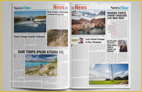 Indesign Newspaper Template Free Of 15 Best Indesign Newspaper Templates 2016 Tutorial Zone
