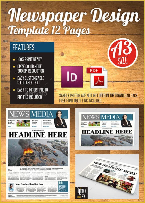 Indesign Newspaper Template Free Of 15 Best Indesign Newspaper Templates 2016 Tutorial Zone