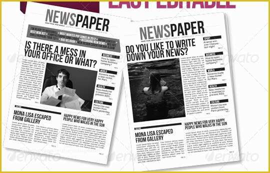Indesign Newspaper Template Free Of 5 Best Of Newspaper Template Indesign Free