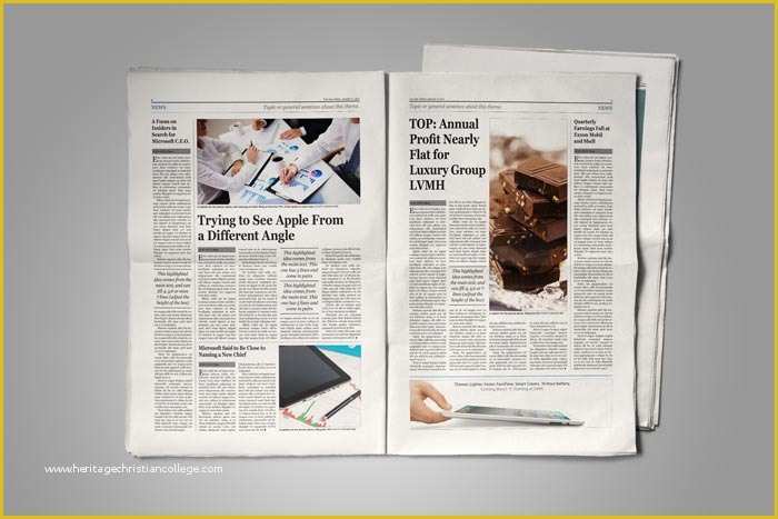 Indesign Newspaper Template Free Of 65 Fresh Indesign Templates and where to Find More Redokun