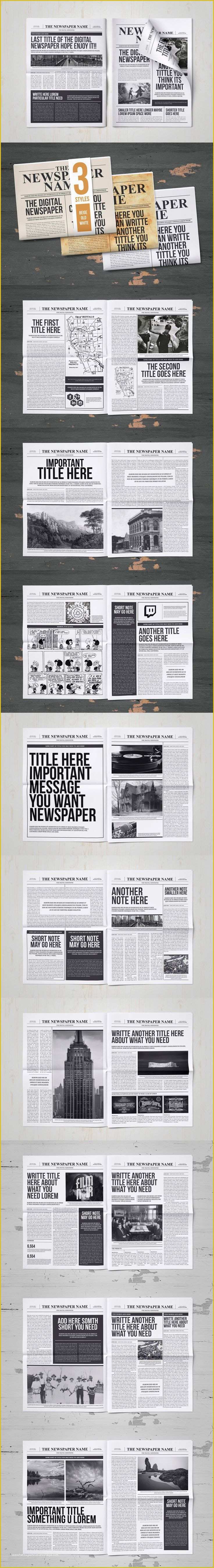 Indesign Newspaper Template Free Of Best 25 Indesign Newspaper Template Ideas On Pinterest