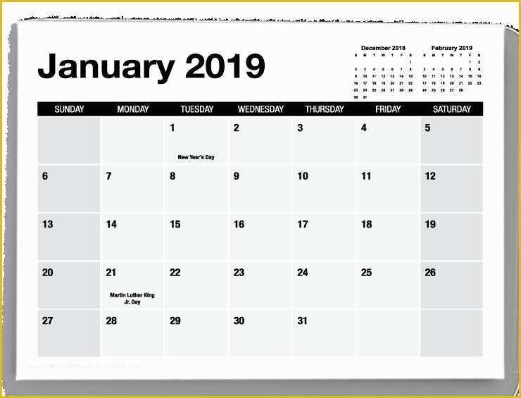 Indesign Planner Template 2018 Free Of 2018 Calendar Template Indesign