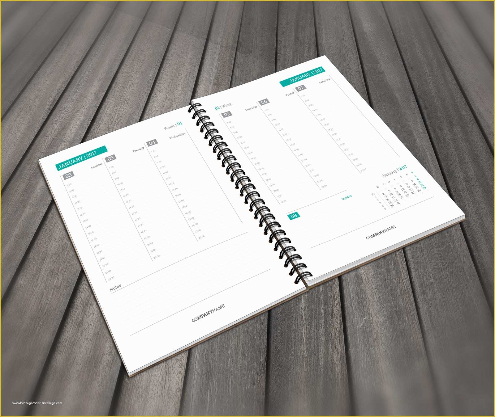 Indesign Planner Template 2018 Free Of Printable Daily Planner Template In Pdf and Indesign