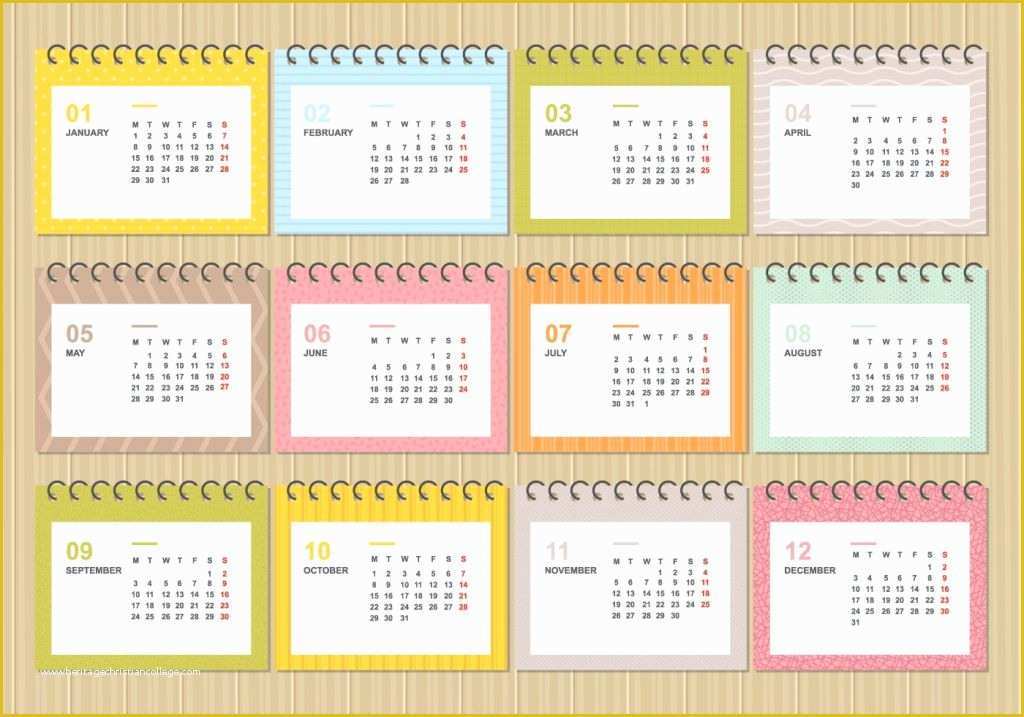 Indesign Planner Template Free Of 2018 Calendar Template Indesign