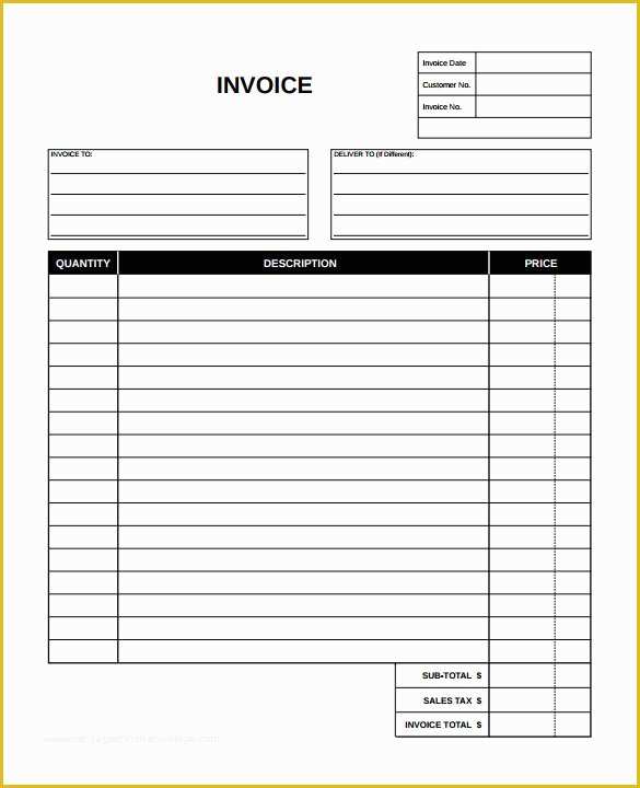 Indesign Templates Free Download Of Indesign Invoice Template 7 Download Free Documents In Pdf