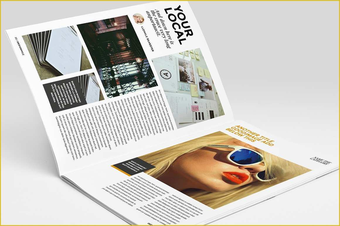 Indesign Templates Free Download Of Magazine & Brochure Indesign Templates On Behance