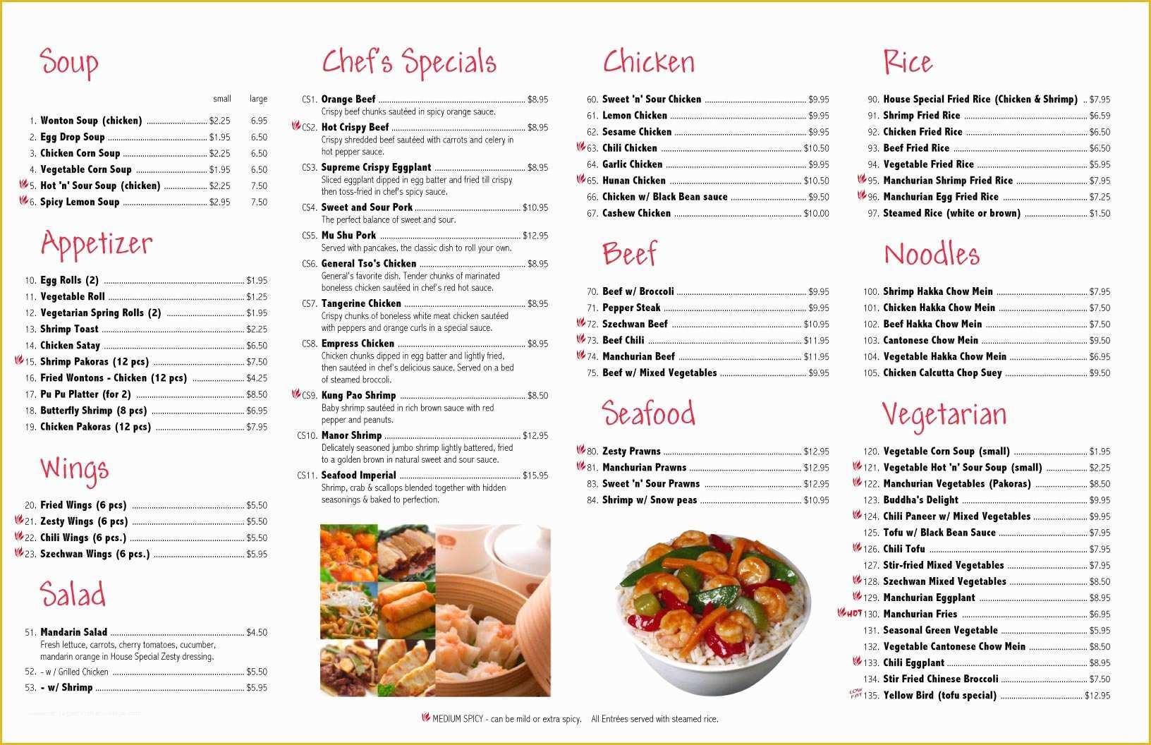 Indian Menu Template Free Of Indian Restaurant Menu Templates Free Download now