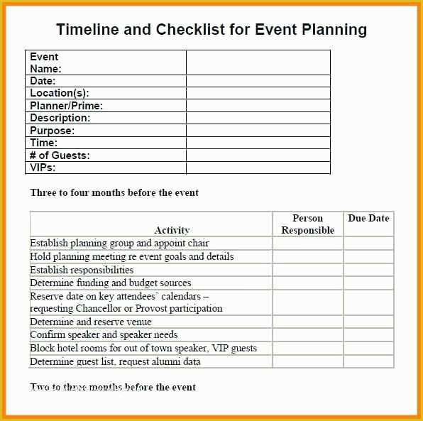 Indian Wedding Planner Website Templates Free Download Of 13 events Planning Checklist Template