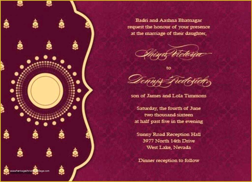 Indian Wedding Planner Website Templates Free Download Of Editable Indian Wedding Invitation Templates Free Download