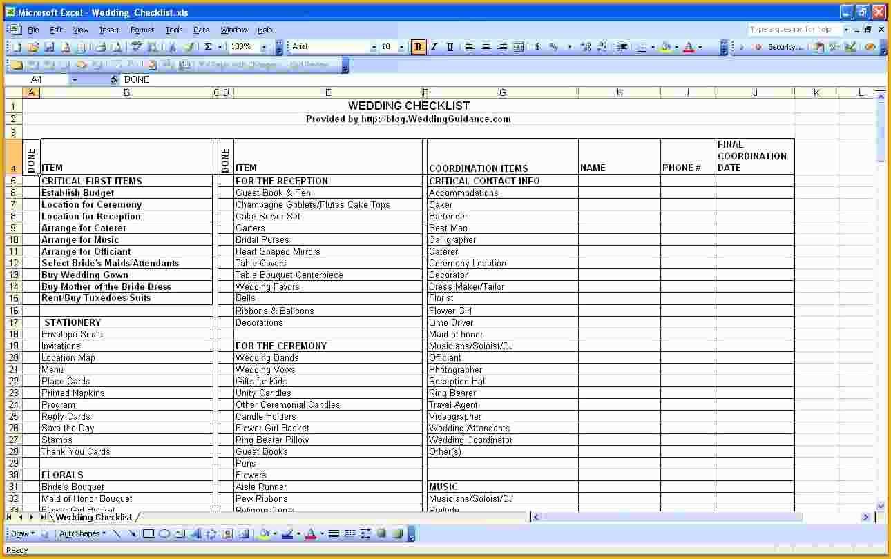 Indian Wedding Planner Website Templates Free Download Of Wedding Spreadsheet Template Spreadsheet Templates for