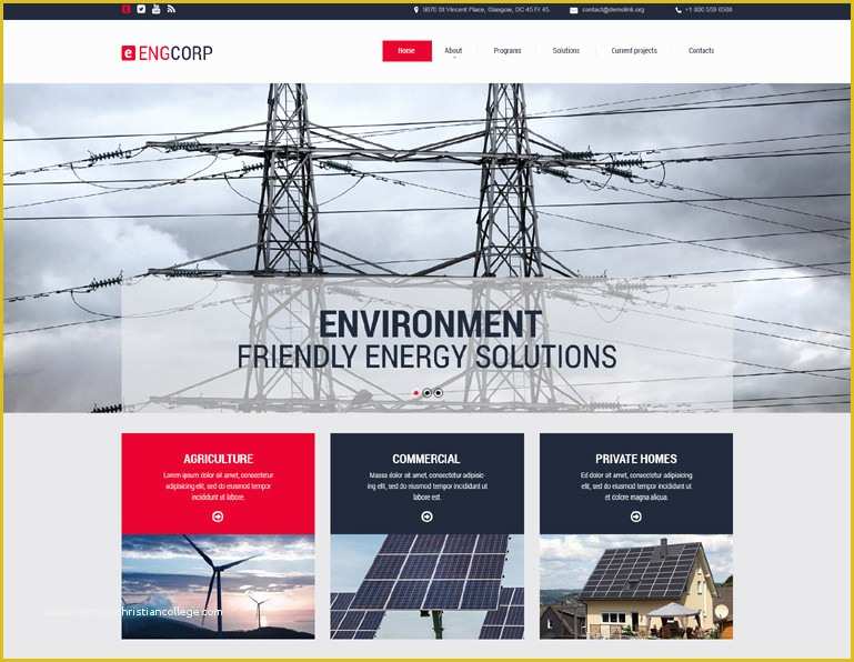 Industrial Responsive Website Templates Free Download Of 24 Best Industrial Website Templatesindustrial Website