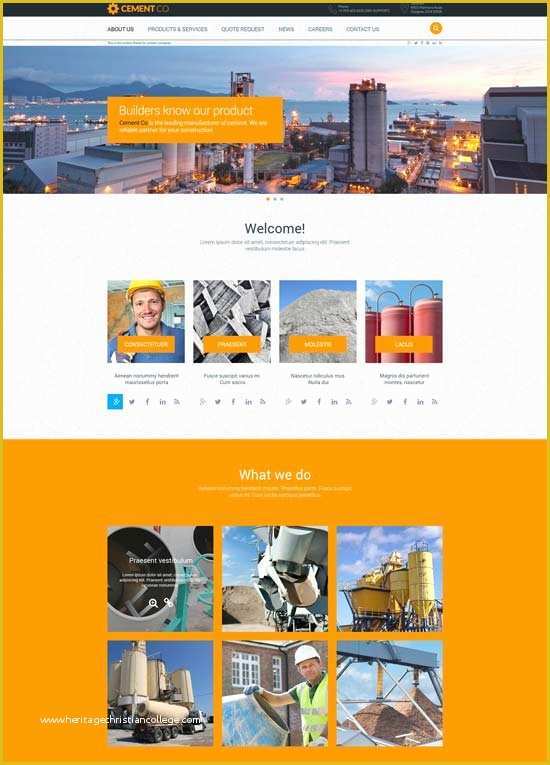 Industrial Responsive Website Templates Free Download Of 50 Best Industrial Website Templates Free & Premium